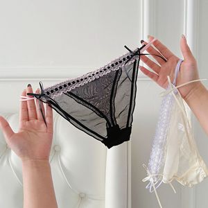 Culotte <span class=keywords><strong>string</strong></span> sexy en dentelle ajourée au design <span class=keywords><strong>original</strong></span> pour <span class=keywords><strong>femme</strong></span>, lingerie séduisante et coquette - Product Image 3