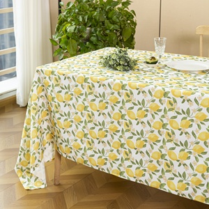 Nappe en polyester imprimée durable et lavable, matériau personnalisé, couverture de table épaisse pour événements, expositions et fêtes - Product Image 1