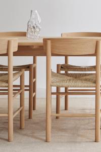 Silla de Comedor Moderna y Económica de Madera de Fresno, Estilo Étnico Neva, con Estructura de Madera, Modelo Copenhague, para Restaurante - Product Image 6