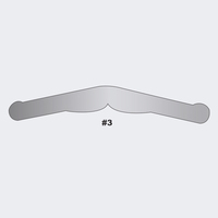 Bandes de matrice universelles chirurgicales dentaires autoclavables d'acier inoxydable Tofflemire