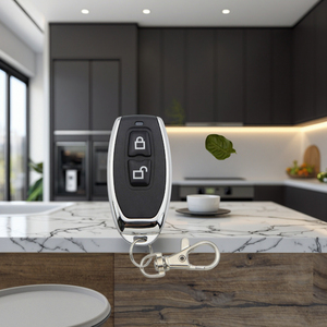 433 MHz <span class=keywords><strong>RF</strong></span> nhà thông minh Transmitter <span class=keywords><strong>LED</strong></span> ánh sáng EV1527 nút điều khiển từ xa chuyển đổi mã học tập cửa nhà để xe phím báo động - Product Image 3