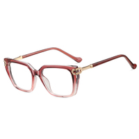 MS 82301 Gafas de Moda 2025, Monturas de Gafas Ópticas TR90+Metal con Bloqueo de Luz Azul, Gafas de Diseño OEM/ODM