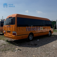 Minibús de Pasajeros Usado de 30 Asientos con Volante a la Izquierda en Venta en China, Combustible Diésel, Transmisión Manual, Aire Acondicionado
