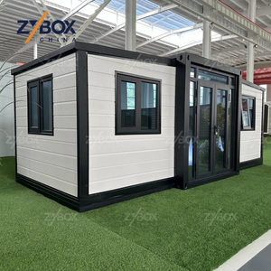 Casa Modular Prefabricada ZYBOX <span class=keywords><strong>de</strong></span> 20 pies, 30 pies, 40 pies, Expandible, Tipo Contenedor, con Baño, para el Mercado <span class=keywords><strong>de</strong></span> EE. UU., Australia y Canadá - Product Image 1