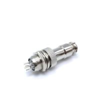 Enchufe de aviación GX12 núcleo interno negro 2 3 4 5 6 7 pin M12 conector eléctrico circular