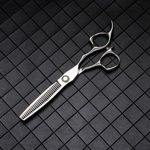 Professional Hairdressing Scissors 6-Inch Thinning Shears Stainless Steel Long Handle Salon Grade Haircutting Tools - Product Image 4