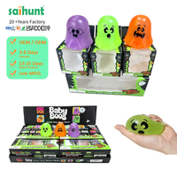 Jouet sensoriel souple phosphorescent Halloween pour soulager le stress, idéal comme cadeau ou pour les fêtes d'enfants