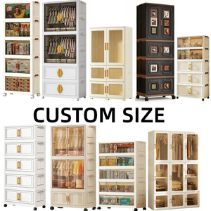 <span class=keywords><strong>Caja</strong></span> de Almacenamiento de Plástico Transparente Extra Grande, Directo de Fábrica, Moderna y Reforzada para Organizar Ropa, Edredones y Juguetes - Product Image 5