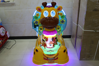 2024 centre commercial petits enfants Kiddie Ride monnayeur balançoire voiture merveilleuse cerf balançoire Machine de jeu