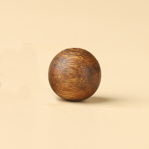 100 pièces de perles d'abacus en bois d'agar, perles d'espacement en bois d'aloès naturel, fabrication de bijoux de prière bouddhiste DIY - Product Image 6