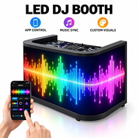 Écran LED flexible XGC de haute qualité P2 P2.5 pour comptoir, écran de bar, cabine DJ, affichage LED intérieur, écran de comptoir ovale