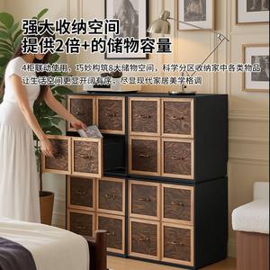 Ash Wood Solid Wood Chest Of Drawers 55x40x57cm Storage Bedroom <b>Bedside</b> <b>Table</b> - Product Image 4