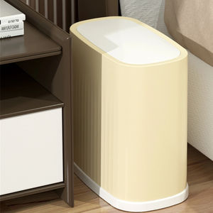 Impermeabile in piedi in PP pressa rettangolare bidone della <span class=keywords><strong>spazzatura</strong></span> coperchio per soggiorno tranquillo cucina bagno WC <span class=keywords><strong>salvaspazio</strong></span> <span class=keywords><strong>bidoni</strong></span> della <span class=keywords><strong>spazzatura</strong></span> - Product Image 2