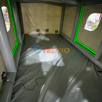 Tente gonflable de peinture de stationnement de stationnement portatif tente gonflable de voiture Garage gonflable privé