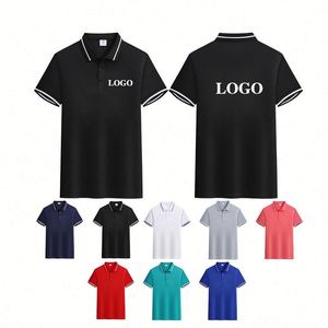 Camiseta Polo Personalizada LC5 con Logotipo, 180 g/m², Poliéster, para Hombre, Uniforme de Empresa Personalizado, Camiseta Polo con Logotipo Bordado para Hombre, Camisetas Polo de Golf - Product Image 1