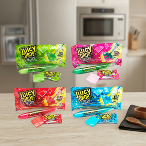 Bolígrafo Líquido con Sabor a Frutas y Caramelos Masticables Suaves Multicolores - Product Image 1