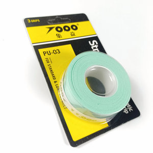 Bande adhésive antidérapante pour raquette de badminton et de tennis Jiyi PU-03, enveloppement de poignée 102 mm, revêtement synthétique en PU - Product Image 3