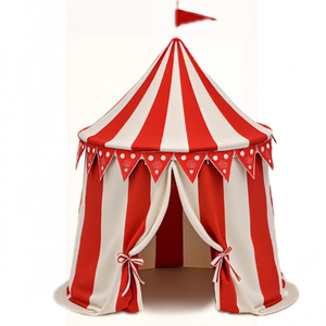 Carpa de Juego Infantil Plegable y Portátil, Diseño de Castillo, de <span class=keywords><strong>Tela</strong></span> Suave, para el Hogar y Campamentos al Aire Libre, Juguete Deportivo para <span class=keywords><strong>Niños</strong></span> - Product Image 1