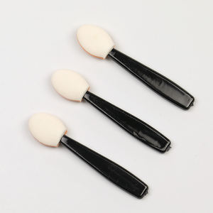 Fabricant chinois, vente en gros, <span class=keywords><strong>applicateur</strong></span> de <span class=keywords><strong>fard</strong></span> <span class=keywords><strong>à</strong></span> paupières jetable <span class=keywords><strong>à</strong></span> une extrémité, pas cher, avec embout en éponge blanche - Product Image 5