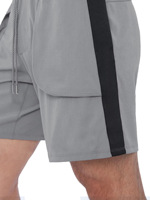 Ensembles de shorts d'été à manches courtes pour hommes personnalisés en gros Ensemble de shorts de sport de camouflage taille haute GYM