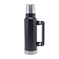 Termo de Viaje con Aislamiento al Vacío de Acero Inoxidable 304 con Asa