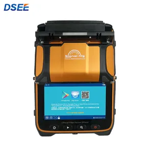 Ai9 6 motor çekirdek hizalama otomatik fusion splicer sinyal yangın ai-9 AI-6C AI-8C fusion splicer ekleme makinesi