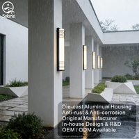Applique murale extérieure LED étanche IP65 pour maison, jardin, porche, patio