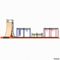 Équipement de parcours d'obstacles Pokiddo Ninja pour enfants, salle de sport scolaire, certifié EN1176 ASTM, EVA aluminium, 3-15 ans, 30000+ m²
