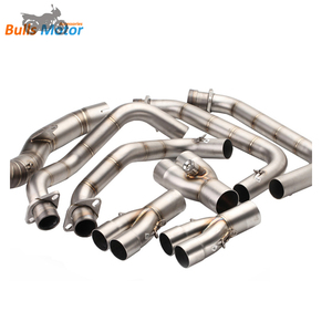 Pour Kawasaki Z1000 2010 - 2021 <span class=keywords><strong>Z1000SX</strong></span> 2010 - <span class=keywords><strong>2019</strong></span> tuyau d'échappement Moto vélo système d'échappement complet course titane - Product Image 6