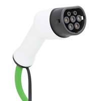 Konektor Steker Listrik EV 16A 3 Fasa IEC 62196 Tipe 2 untuk Kabel Pengisian Daya EV