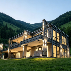 Servizi di Rendering Moderni per Ville di Lusso e <span class=keywords><strong>Hotel</strong></span> con Disegni Strutturali e Materiali in Acciaio - Product Image 1