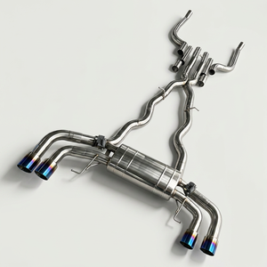 Sistema de Escape Catback Valvetronic de Acero Inoxidable para BMW M550i G30 G31 N63 4.4L V8 Twin Turbo con Válvula Remota y Puntas Cuádruples - Product Image 1