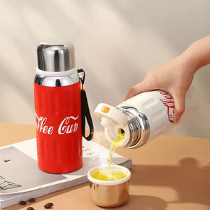 Bouteille d'eau portable en acier inoxydable de 20 oz avec logo personnalisé, grande capacité, pour les sports de plein air - Product Image 2