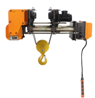 Palan de levage Portable et grue à chariot à poutre transversale Palan électrique 5t 6m EQ Rail pour grue de levage
