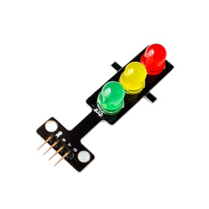 Yxw LED tín hiệu giao thông mô-đun Màu Đỏ màu xanh lá cây màu vàng ánh sáng Ba màu ánh sáng phát ra mô-đun 5V khối xây dựng điện tử - Product Image 1