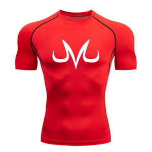 Nouvelle tenue de jogging respirante à manches longues, personnalisable, avec impression 3D, chemises de sport tendance, coupe ajustée, vente en gros, protection anti-UV - Product Image 1