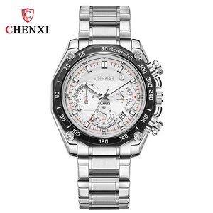 Orologio da <span class=keywords><strong>Uomo</strong></span> Multifunzione <span class=keywords><strong>Cronografo</strong></span> 44mm, Cinturino in <span class=keywords><strong>Acciaio</strong></span> Inox, Movimento al Quarzo, Resistente all'Acqua 30M, Classico - Product Image 4