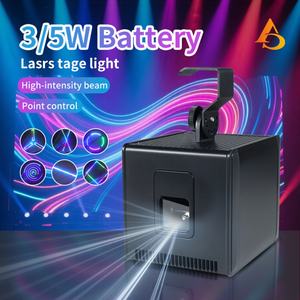 Proyector de Luces Láser LED RGB 3 en 1 de 3W de AICPOSE, Venta al por Mayor de Fábrica, con Control DMX512 para Fiestas Disco DJ - Product Image 4