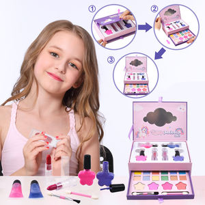 <span class=keywords><strong>AKIA</strong></span> beauty & Fashion toys esmalte de uñas para niños brillo de labios maquillaje para niñas Kit de caja de maquillaje para niños - Product Image 2