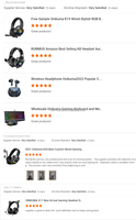 ONIKUMA Casque d'écoute sport B80-1 fourni en usine Casque d'écoute sans fil