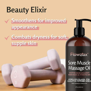 Crème de massage pour les muscles endoloris Graines de camomille 100% Nature Pure Revitalisant pour la peau Thérapie anti-graisse - Product Image 3