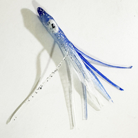 Leurre de pêche Fuhui Mini Luminous Tuna, appât artificiel souple en PVC, jupe de calmar/poulpe pour la pêche en lac, en eau salée, en rivière, en traîne