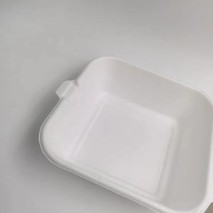<span class=keywords><strong>Bagazo</strong></span> De Caña De Azúcar Reciclable Restaurante Llevar Cajas Biodegradable 6 "Caja De Hamburguesa Cubiertos Compostables De <span class=keywords><strong>Bagazo</strong></span> - Product Image 5