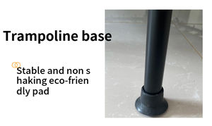 Nouveau style Offres Spéciales lit de <span class=keywords><strong>trampoline</strong></span> de 50 pouces pour adultes et enfants <span class=keywords><strong>Trampoline</strong></span> élastique à corde ronde de couleur arc-en-ciel - Product Image 6