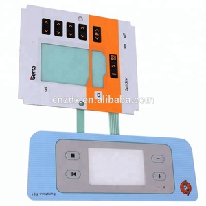 Silicone màng bàn phím chuyển đổi bàn phím với nút kim loại cao su cho thiết bị y tế - Product Image 2