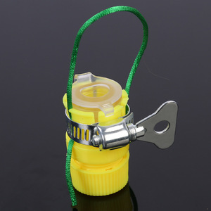 Connecteur de tuyau flexible en PVC de 12 mm, type à verrouillage, pour robinet, tuyau d'eau avec corde, installation facile, utilisation en jardin - Product Image 2