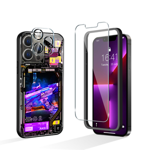 Tự Động Glow <span class=keywords><strong>LED</strong></span> Bằng Giọng Nói Kích Hoạt Không Dây Luminous Điện Thoại Di Động Trường Hợp Đối Với <span class=keywords><strong>iPhone</strong></span> 15 14 13 Pro Max Samsung Note20 S21 S21 + S22 S22 + - Product Image 3