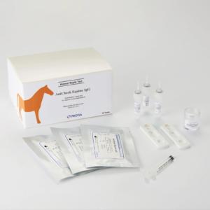 Kit de Prueba Rápida Veterinaria para la Detección de Inmunoglobulina G (IgG) en Potros, Kit de Prueba de Calostro Equino y Sangre para Animales - Product Image 1