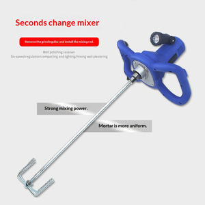 Offre spéciale : Finitionneuse électrique 220V, idéale pour le plâtrage des murs et le polissage du béton, comprend 4 accessoires - Product Image 4
