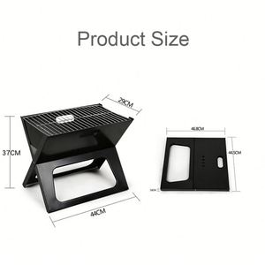 Barbecue portable léger et simple pour le camping, le jardin, les voyages en plein air, barbecue au charbon pliable - Product Image 2